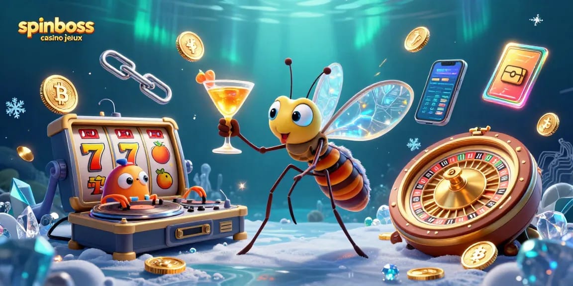 Jouez à spinboss casino jeux avec des machines à sous et des éléments interactifs riches en détails.