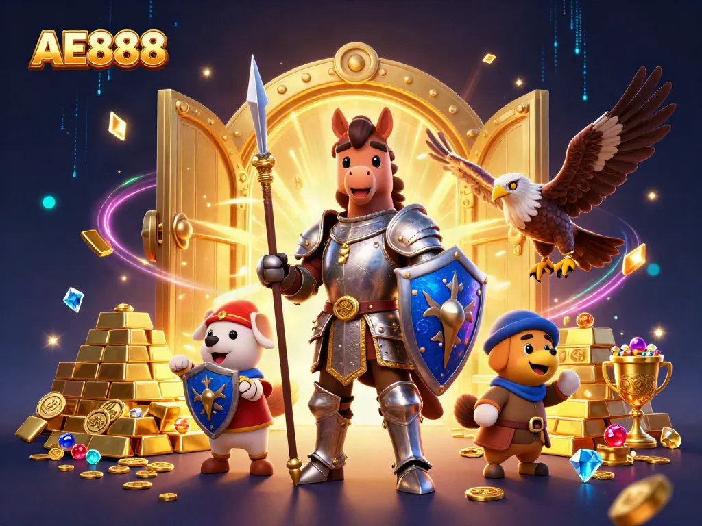 Experience thrilling gaming adventures at AE888's vibrant casino universe filled with treasures and excitement.