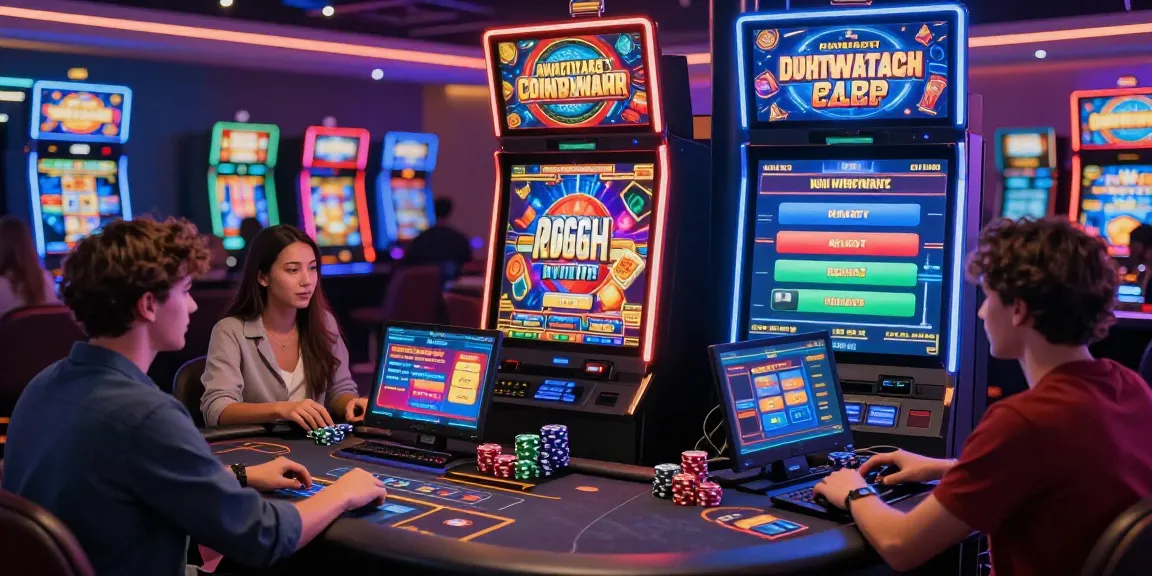 casino en ligne retrait instantané avec joueurs interagissant dans un environnement virtuel dynamique