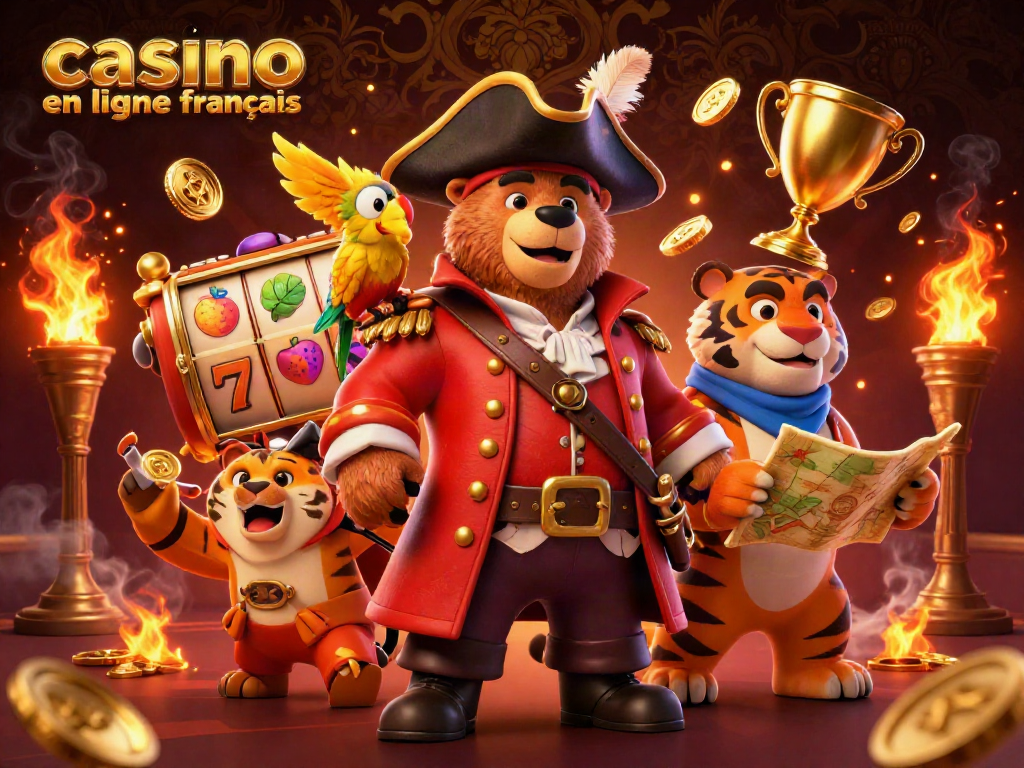 Découvrez des jeux de casino en ligne français avec une scène captivante et dynamique.